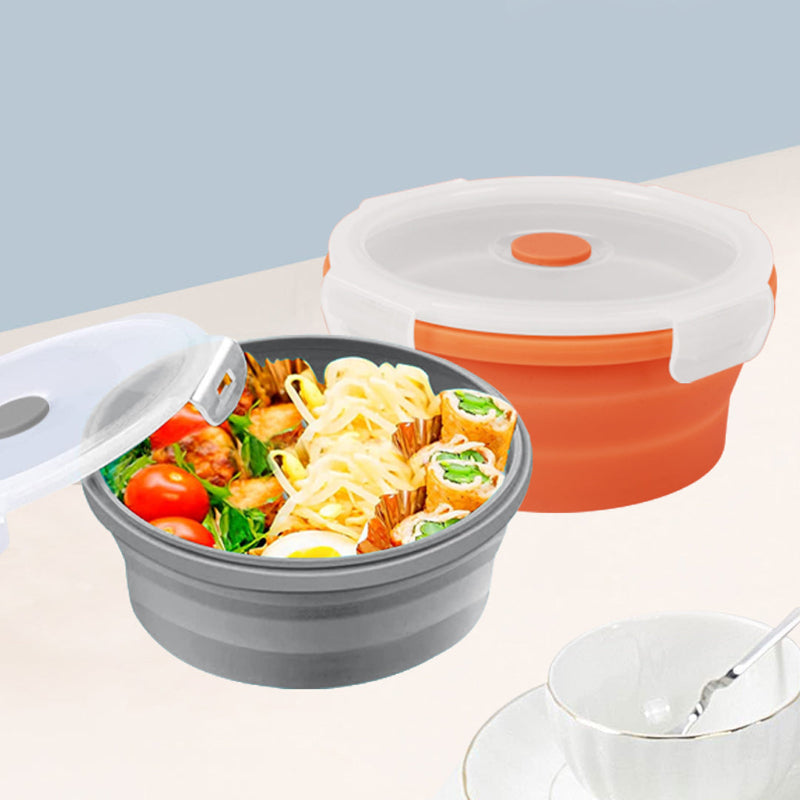 Convenient microwave safe food storage container for lunches